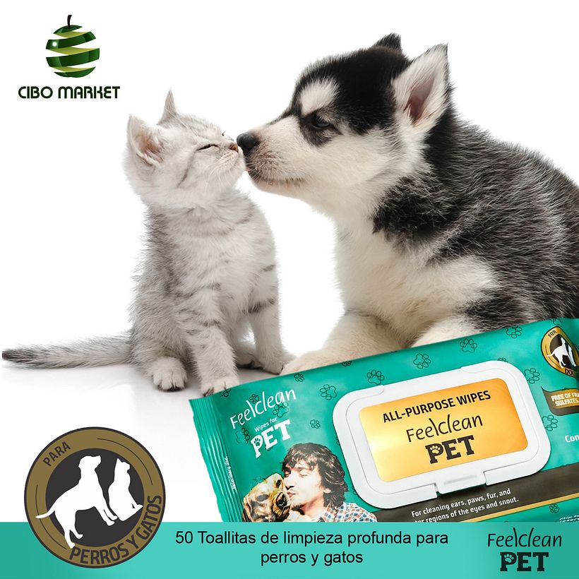 Toallitas Húmedas Para Perros & Gatos  8