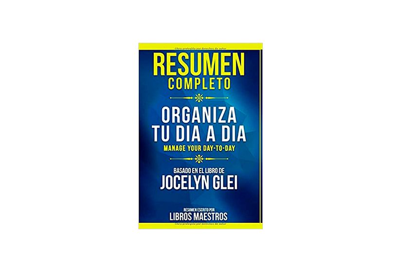 Organiza tu día a día.