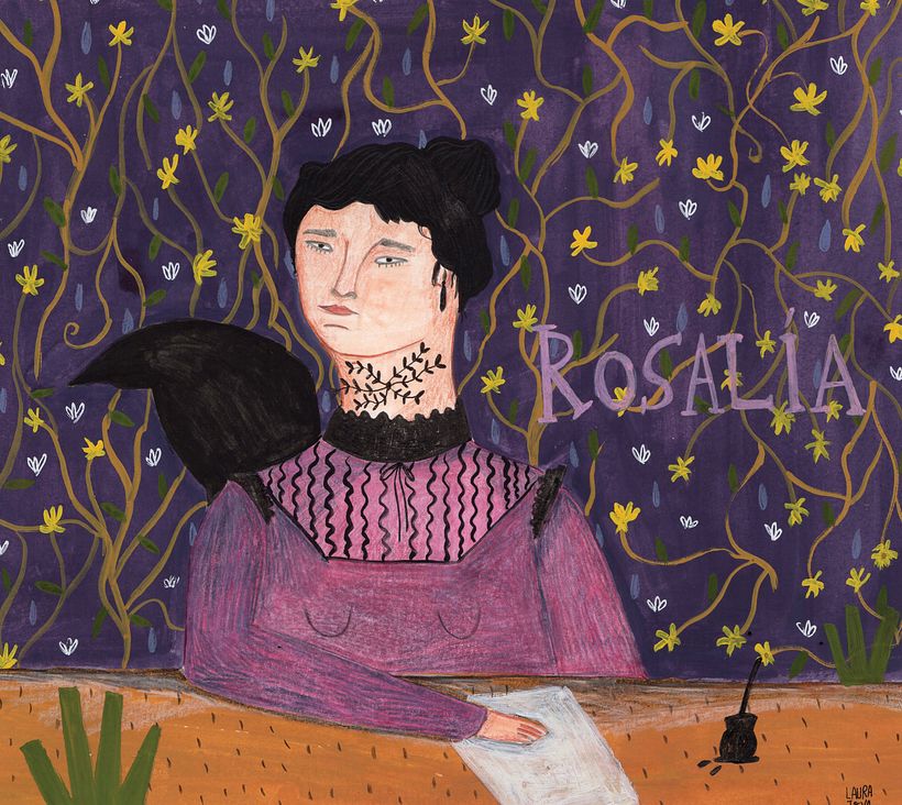  Rosalía es Galicia y la poeta de los misterios, de la muerte y los tristes. 24 de febrero día de Rosalía de Castro