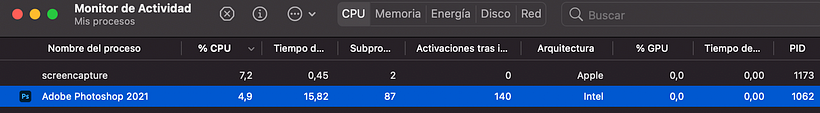 Photoshop Intel
