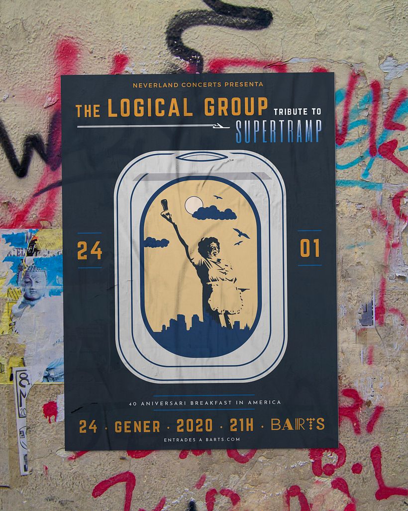 Poster Tributo Supertramp -1