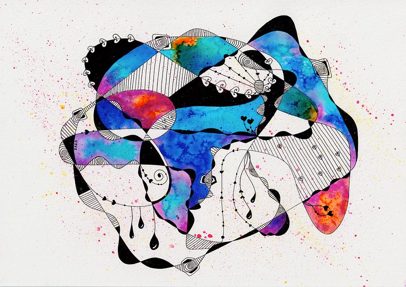 My project in Modern Watercolor Techniques course 1