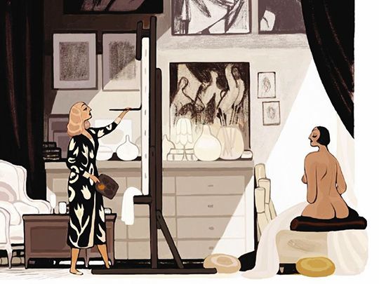 Tamara de Lempicka por Virginie Greiner y Daphné Collignon.
