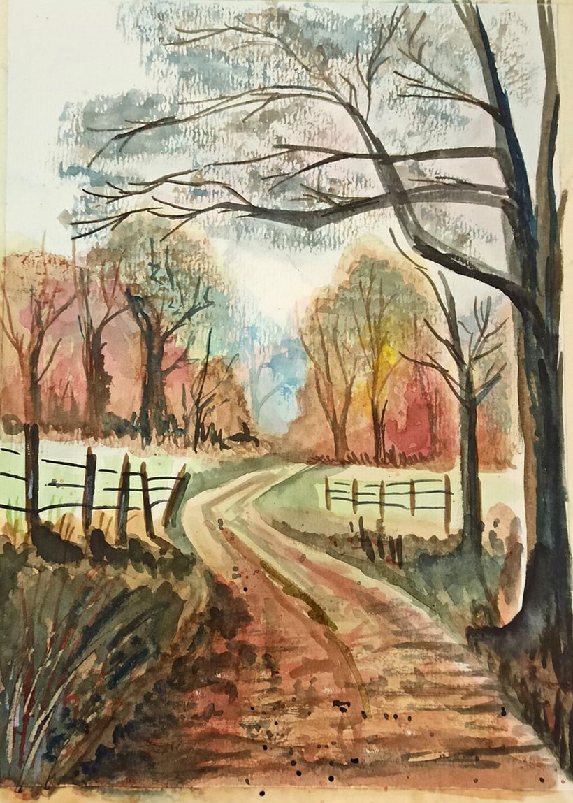 Mi Proyecto del curso:  Paisajes naturales en acuarela 2