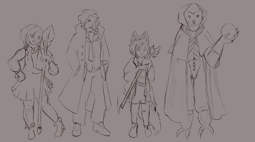 My project in Introduction to Design of Characters for Animation and Video Games course 1