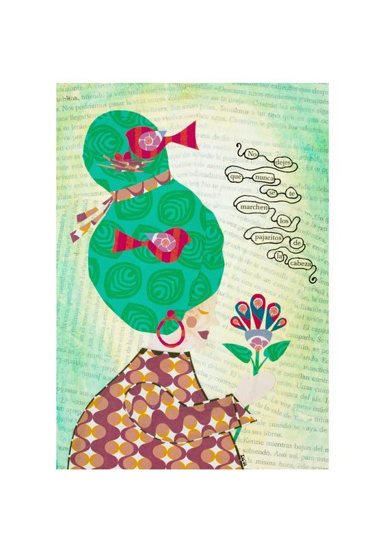 Ilustración final "Pajaritos en la cabeza"