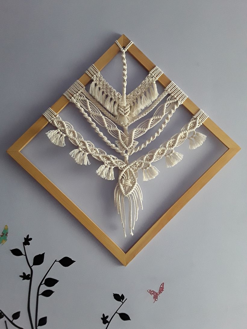 Mi Proyecto del curso: Introducción al tapiz de macramé 0