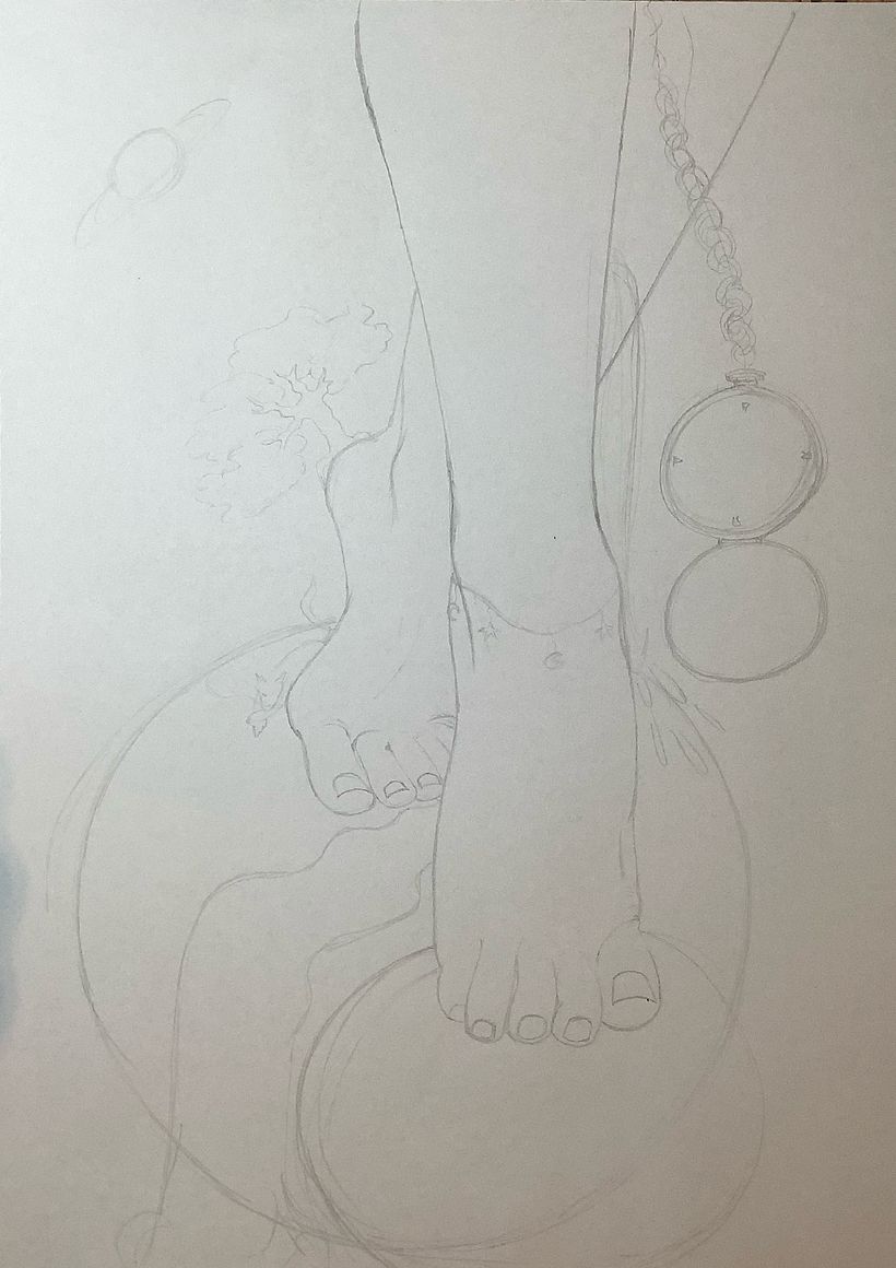 Boceto en folio