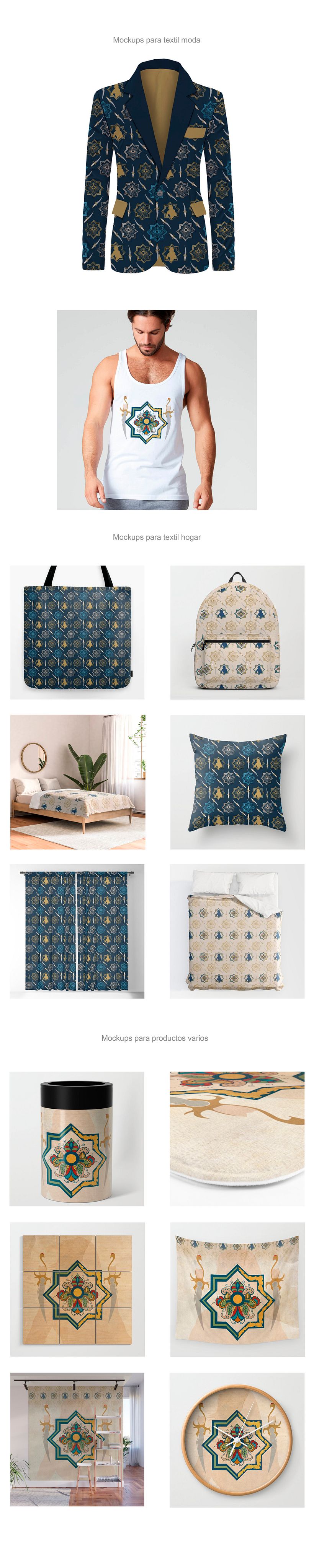Mi Proyecto del curso: Creación y comercialización de patterns vectoriales 5