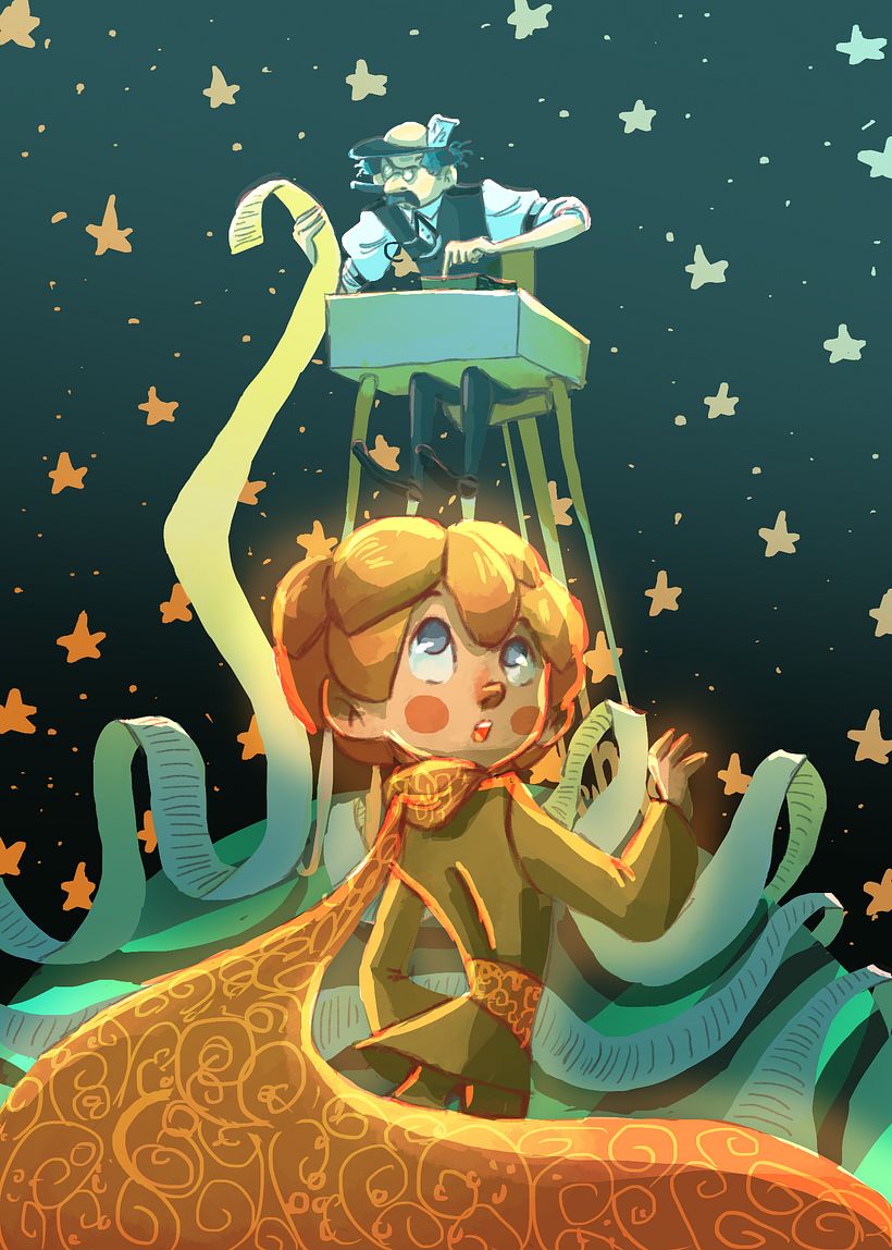 Proyecto 3. Ilustración El Principito 2