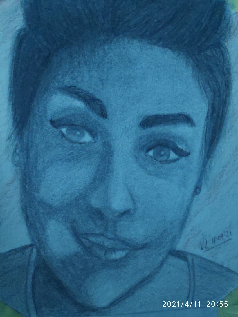 Mi Proyecto del curso: Retrato realista con lápiz de grafito - Disegno a matita