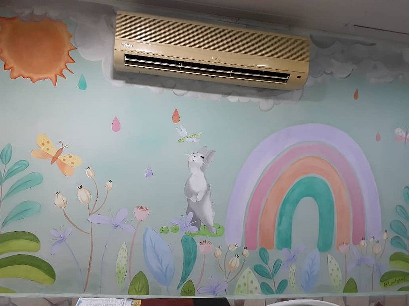 Proyecto 3: Mural en Consultorio Pediátrico 1