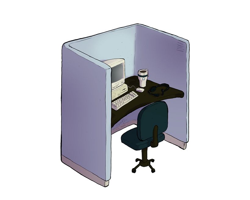 Cubicle Prop Design 0