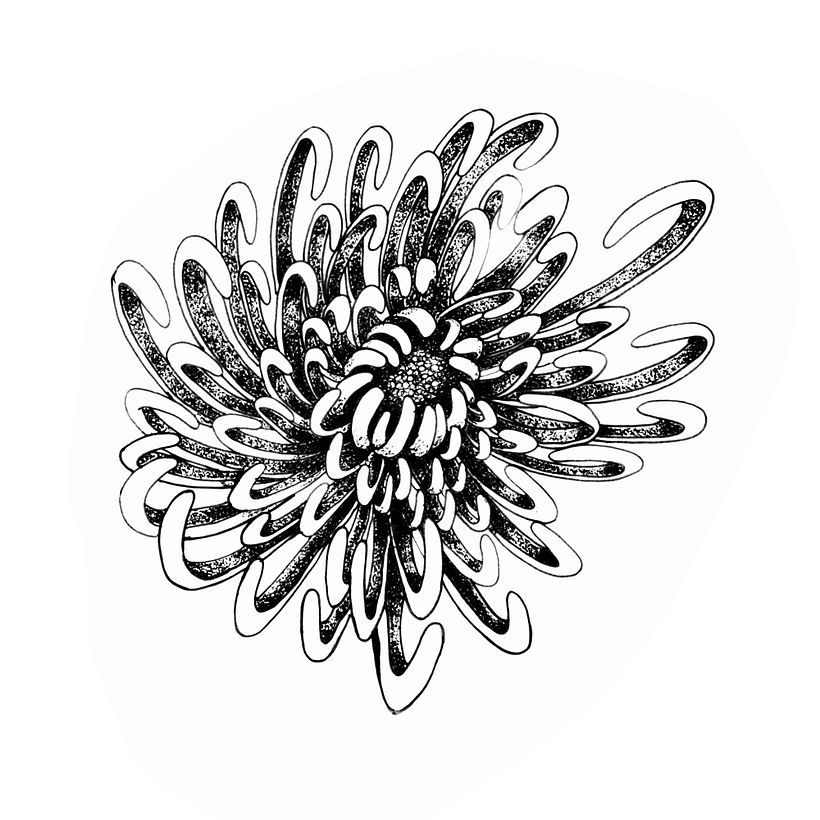 My project in Blackwork Tattoo Design course 1