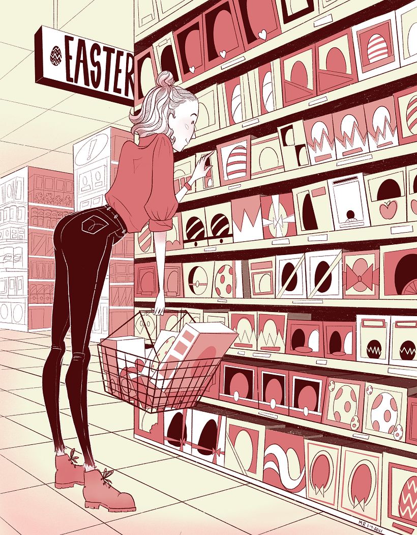 Eater...the sweetest time to go shopping.