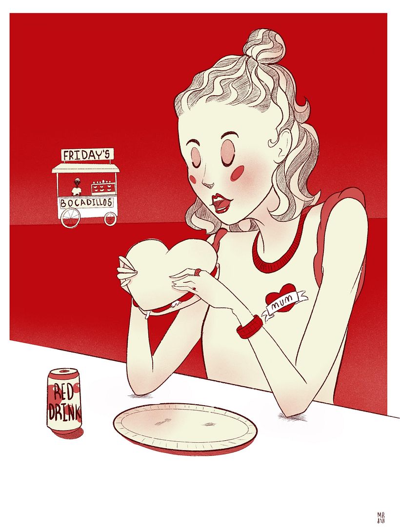 Heart-shaped sandwiches that taste like chilhood.