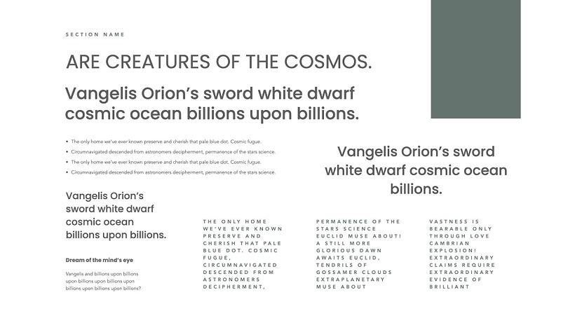 My project in Presentation Design: Create a Professional Template course 1