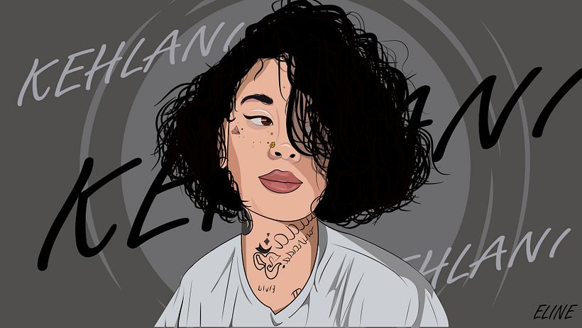 kehlani portrait -1