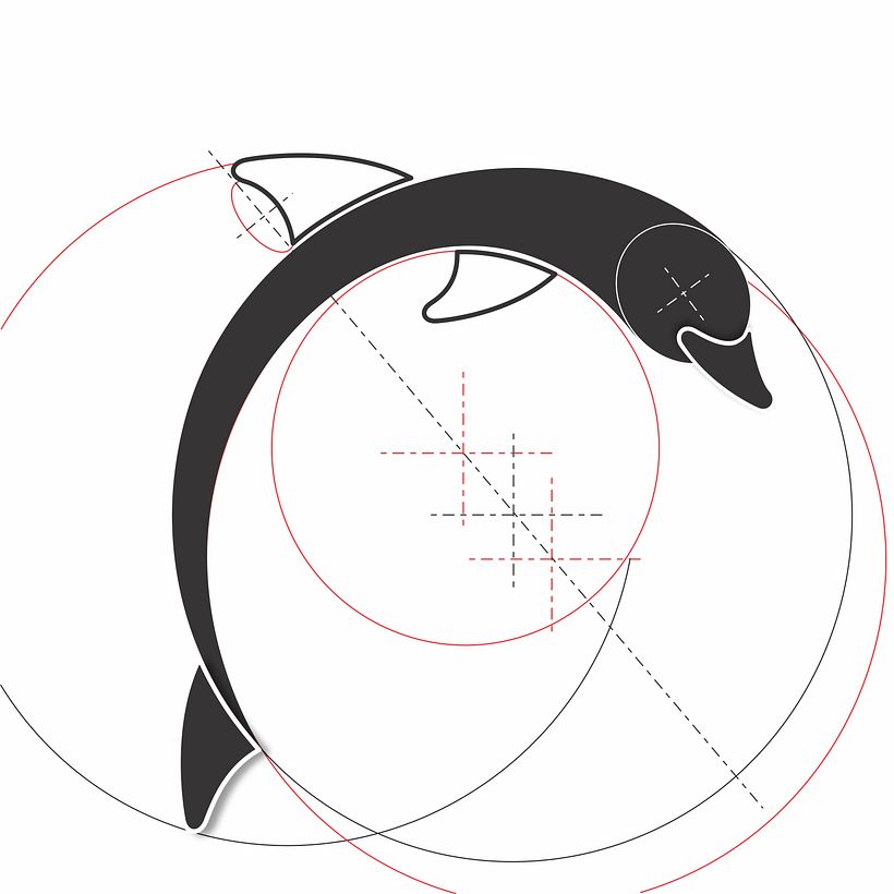 Síntesis Gráfica y Recursos Visuales de Diseño: Delfín -1