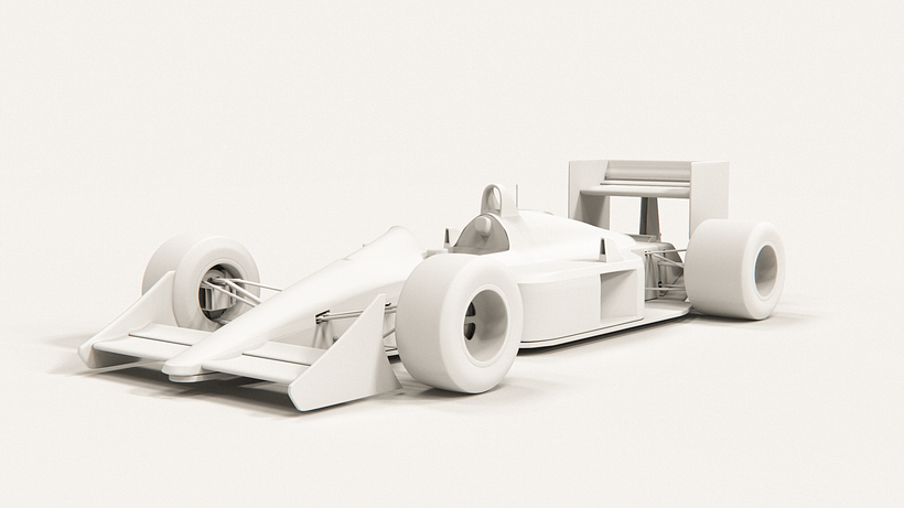 1988 Mclaren mp4/4 - 3D