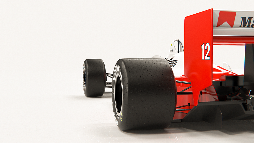 1988 Mclaren mp4/4 - 3D