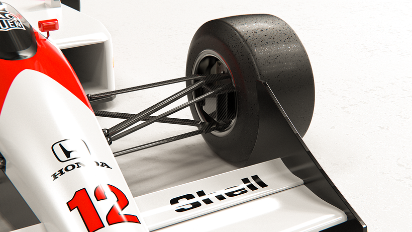 1988 Mclaren mp4/4 - 3D