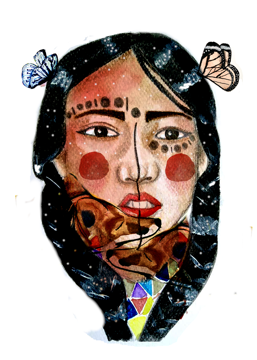 Mi Proyecto del curso: Retrato ilustrado en acuarela 0