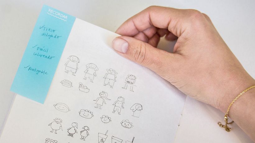 Iconografía Alimente, comiendo presente - Informatieontwerp