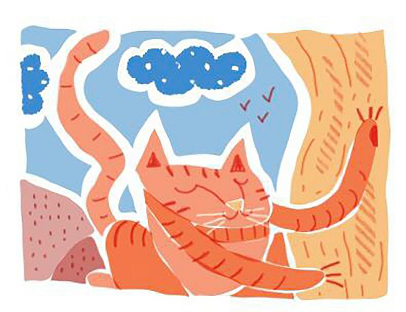 Happy cat 0