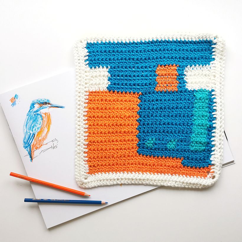 Steel & Stitch, la artista británica del croché sostenible, en Diarios Domestika 7