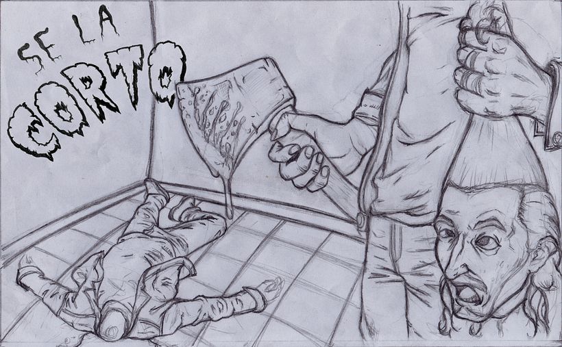 lapices ya con las referencias fotograficas para levarlo acabo