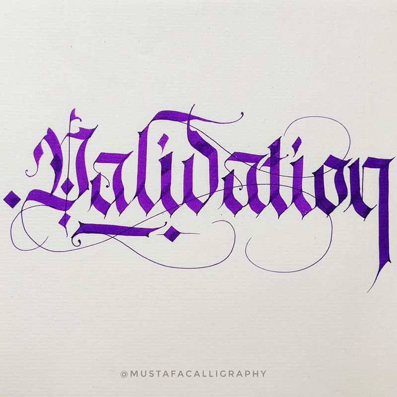 Calligraphy Digital & Traditional 6