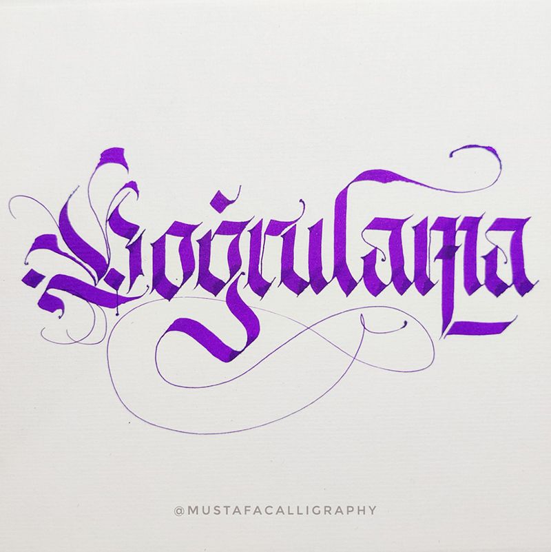 Calligraphy Digital & Traditional 7