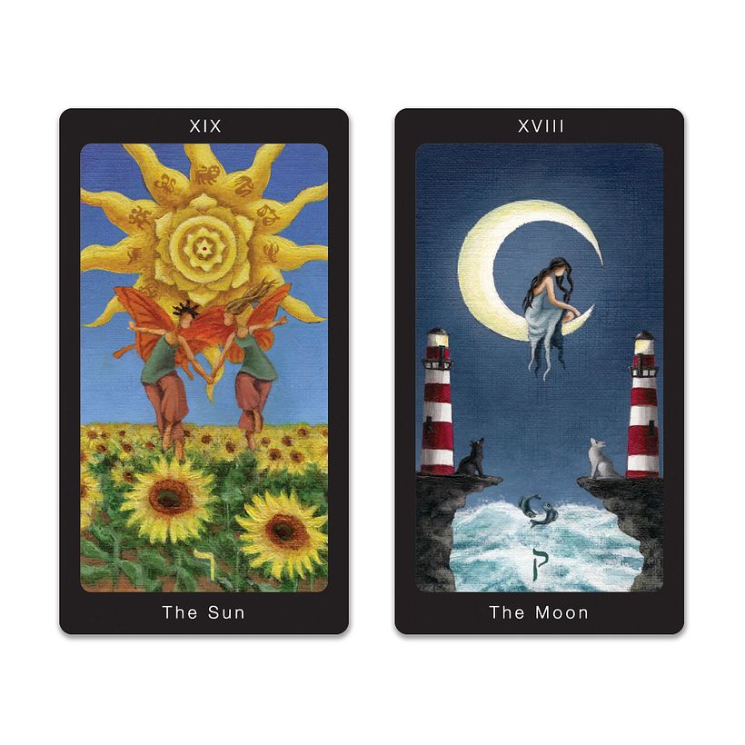 Sun and Moon Tarot Published in 2010 and the pocket version in 2017 by US Games Systems inc. 1