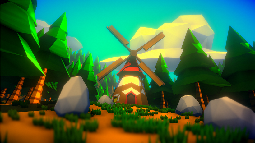 Mi Proyecto del curso: Modelado de escenarios low poly para videojuegos 0