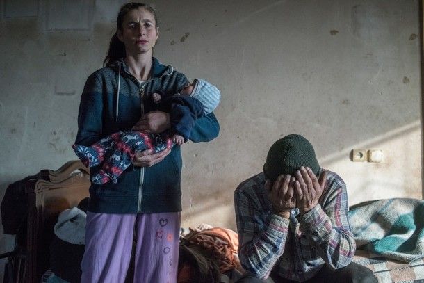 Leaving Home in Nagorno-Karabakh, by Valery Melnikov.