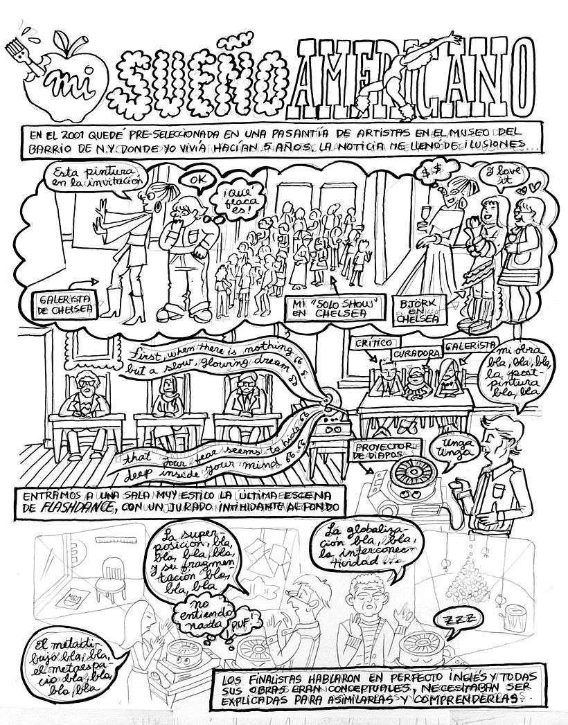 Mi sueño americano en viñetas - Cómic