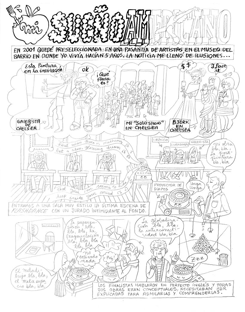 Mi sueño americano en viñetas - Cómic