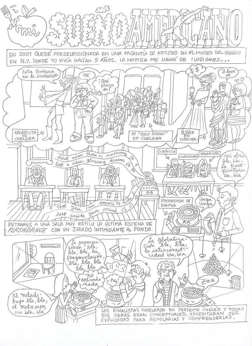 Mi sueño americano en viñetas - Cómic