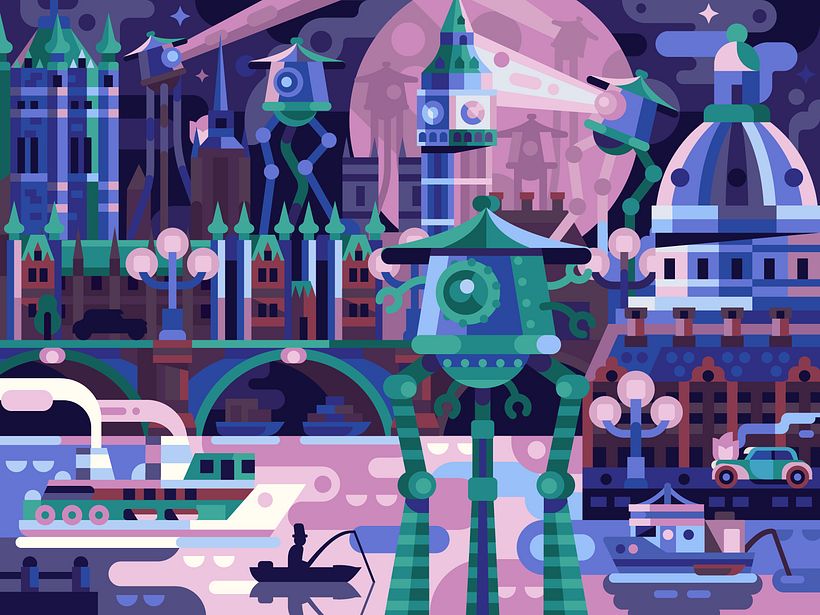 Colourful Places Series 7