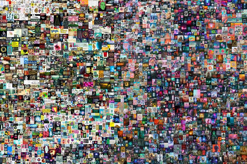 'Everydays: The First 5000 Days,' a collage by Beeple, sold for $69 million.