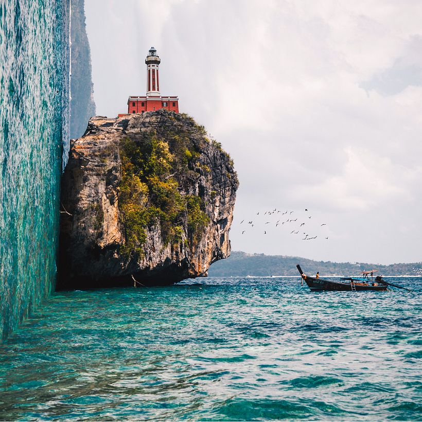 Paisajes acuáticos de Diogo Sampaio.