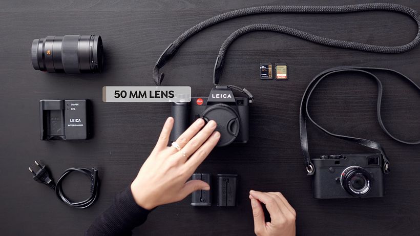 You need a 50 mm lens to take clear portraits that are full of humanity.