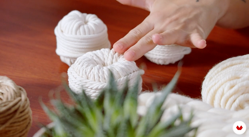 Twisted cotton cord is very soft.