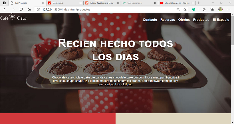 Mi Proyecto del curso: Introducción al Desarrollo Web Responsive con HTML y CSS 0