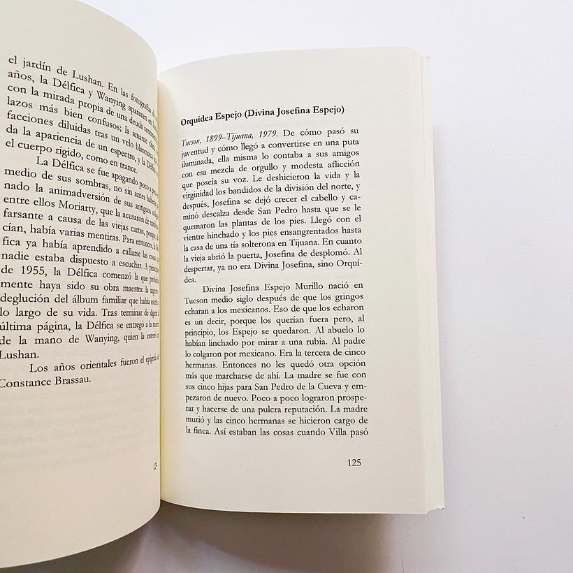 Todos los cuentos de Panteón Familiar tienen el formato de biografías. 