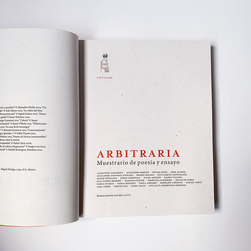 Antologías - Escritura