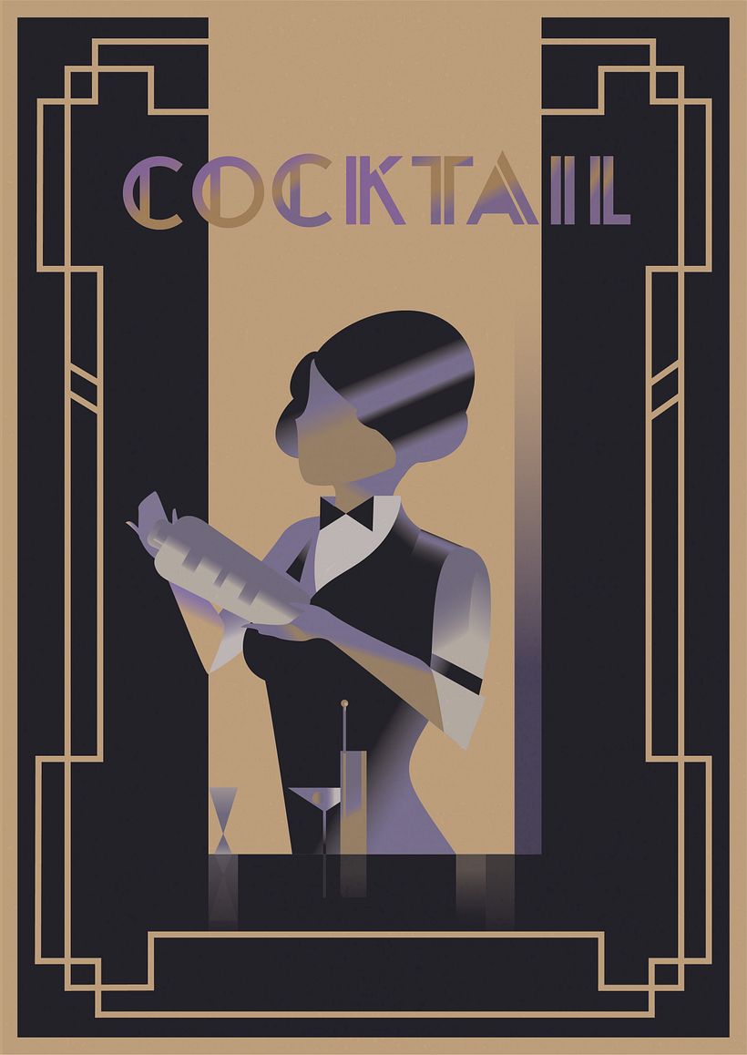 My first Art Deco attempt 0