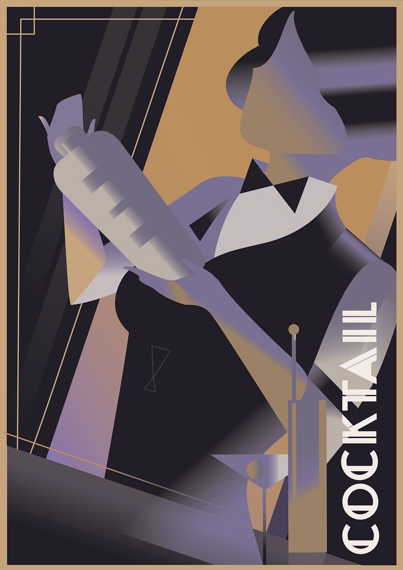 My first Art Deco attempt 2
