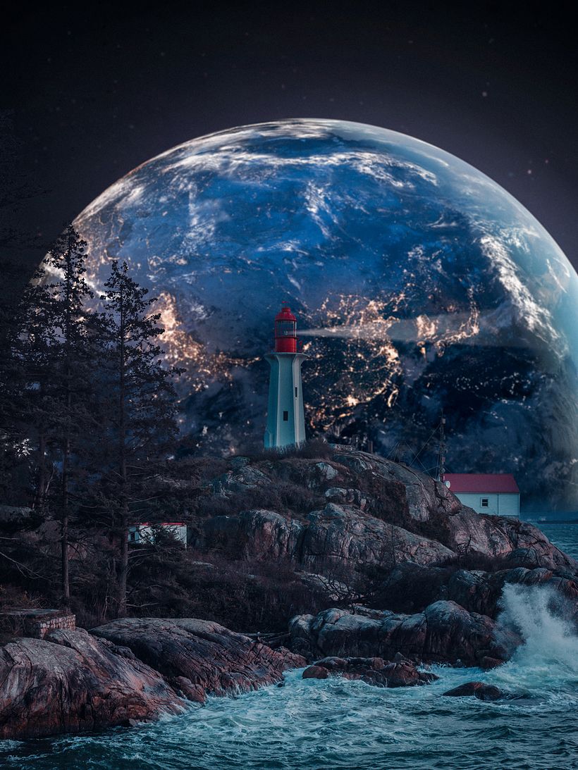 Ambientes surrealistas de Diogo Sampaio